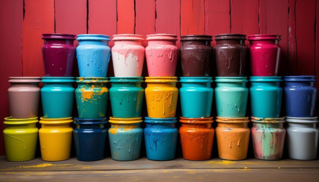 pots en plastique