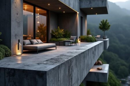 découvrez les tendances modernes en matière de terrasses en hauteur en béton. inspirez-vous des dernières innovations et styles pour créer un espace extérieur élégant et fonctionnel. ne manquez pas ces idées incontournables pour sublimer votre terrasse!