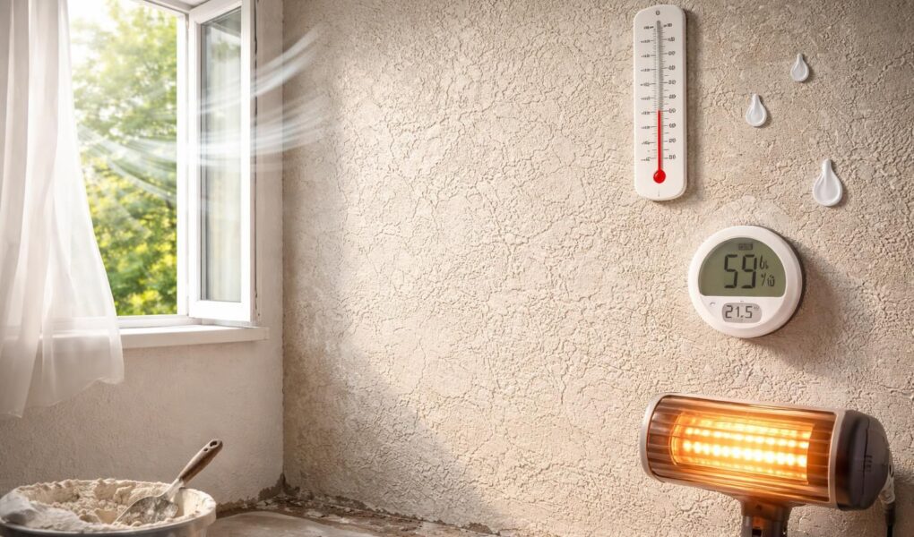 découvrez les principaux facteurs qui influencent le temps de séchage de l'enduit gratté sur vos murs pour assurer une finition parfaite et durable.