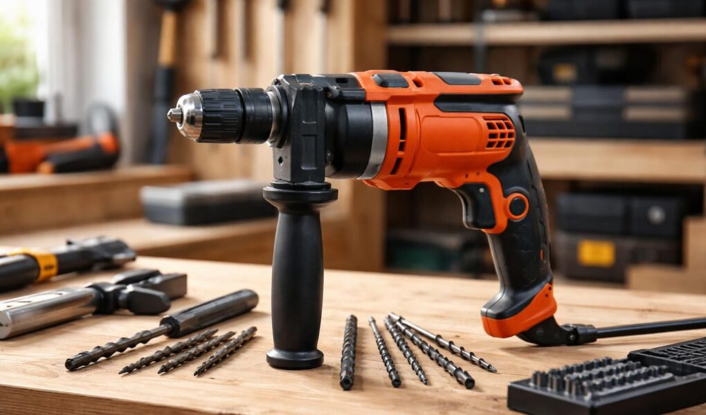 découvrez le test complet de la perceuse à percussion black & decker kr714s32, un outil polyvalent idéal pour tous vos travaux de bricolage.