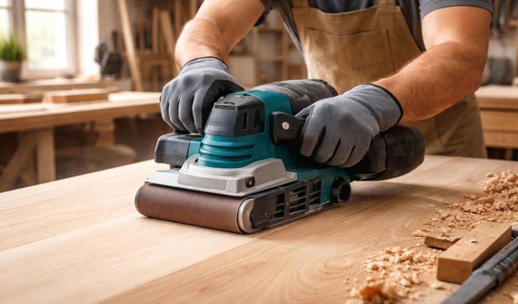 découvrez comment utiliser une ponceuse à bande efficacement sans creuser le bois grâce à notre guide complet. apprenez les techniques et astuces pour un ponçage parfait et uniforme.