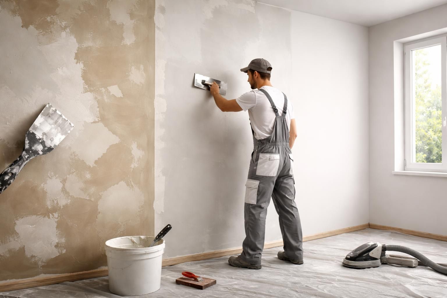 découvrez les étapes essentielles pour réussir l'application d'un enduit intérieur et obtenir des murs parfaitement lisses avant de peindre.