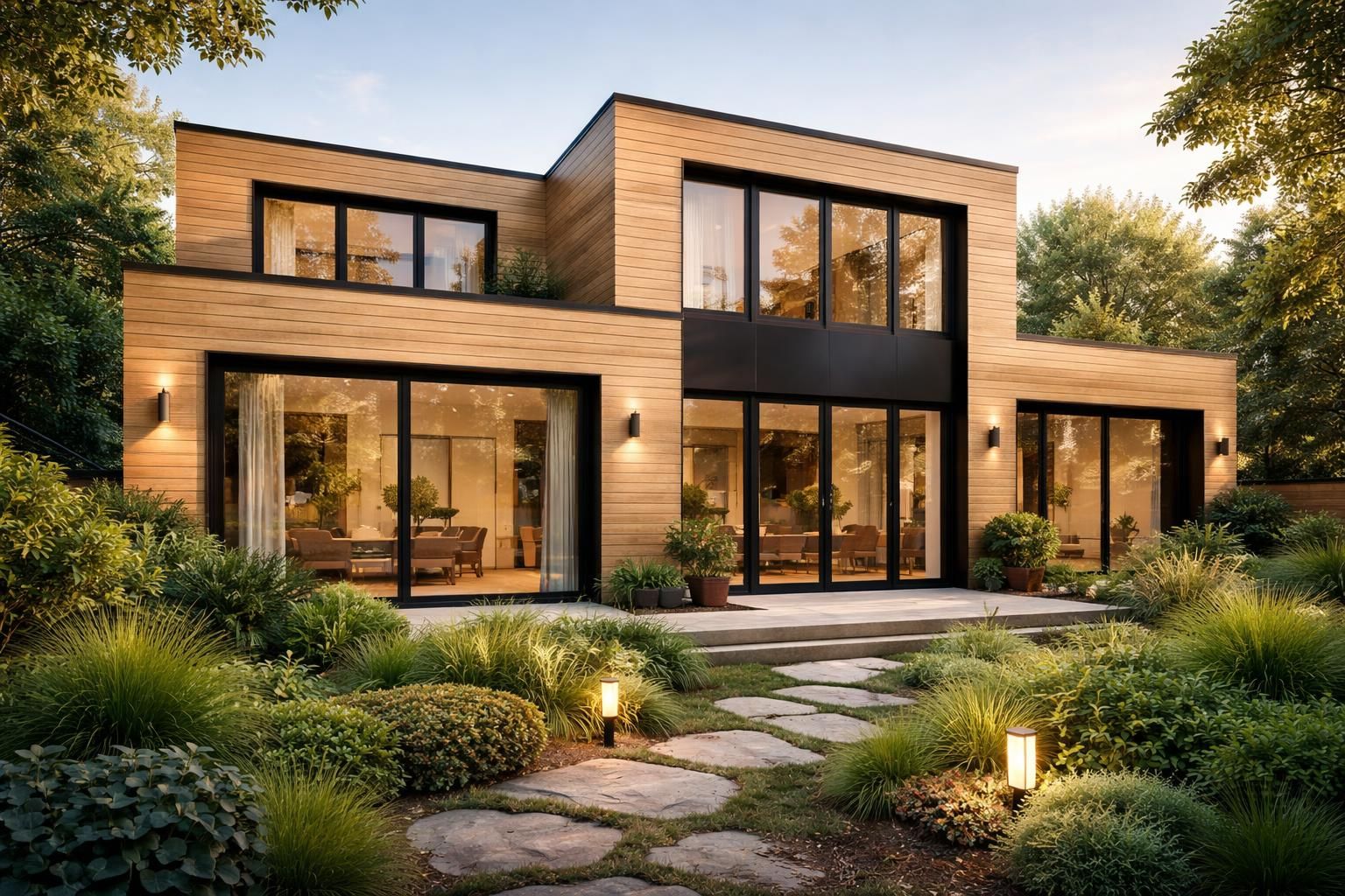 découvrez comment le bardage bois peut métamorphoser la façade de votre maison en une villa moderne, alliant esthétique naturelle et élégance contemporaine.