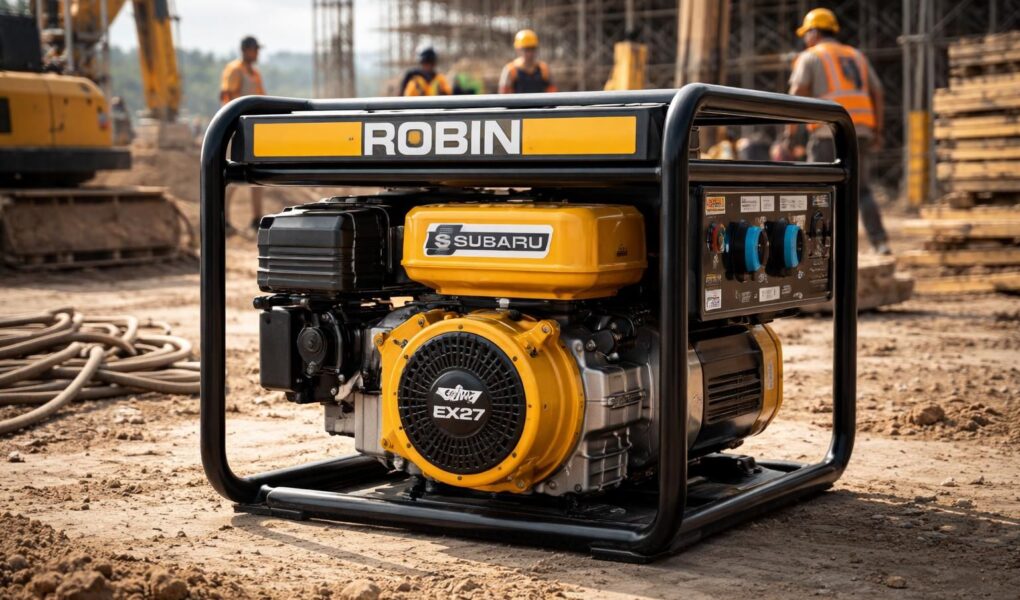 découvrez les groupes électrogènes robin équipés de moteurs subaru, alliant puissance et fiabilité pour assurer l'alimentation électrique optimale de vos chantiers.