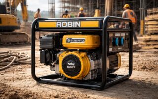 découvrez les groupes électrogènes robin équipés de moteurs subaru, alliant puissance et fiabilité pour assurer l'alimentation électrique optimale de vos chantiers.
