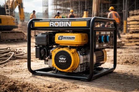 découvrez les groupes électrogènes robin équipés de moteurs subaru, alliant puissance et fiabilité pour assurer l'alimentation électrique optimale de vos chantiers.
