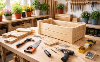 apprenez à fabriquer facilement vos propres bacs à fleurs en bois avec notre guide diy jardinage, pour créer des jardinières personnalisées et élégantes.