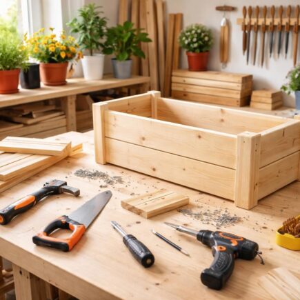 apprenez à fabriquer facilement vos propres bacs à fleurs en bois avec notre guide diy jardinage, pour créer des jardinières personnalisées et élégantes.