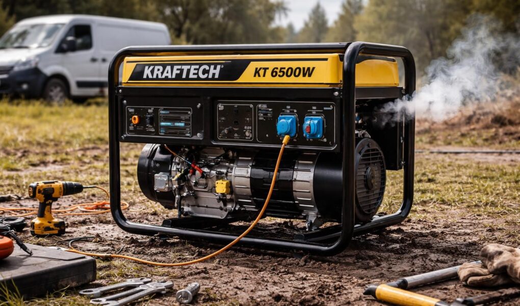 découvrez notre test complet du groupe électrogène kraftech kt 6500w : performances, autonomie, et fiabilité sur le terrain pour vos besoins en énergie.