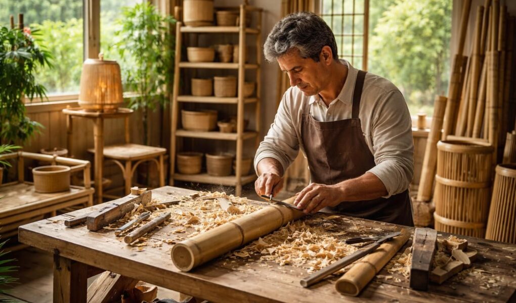 découvrez les avantages de la menuiserie en bambou, un matériau écologique, durable et esthétique, idéal pour des projets respectueux de l'environnement.
