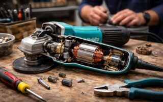 découvrez comment diagnostiquer et réparer efficacement les problèmes de moteur ou de charbons de votre meuleuse makita grâce à nos conseils pratiques et faciles à suivre.