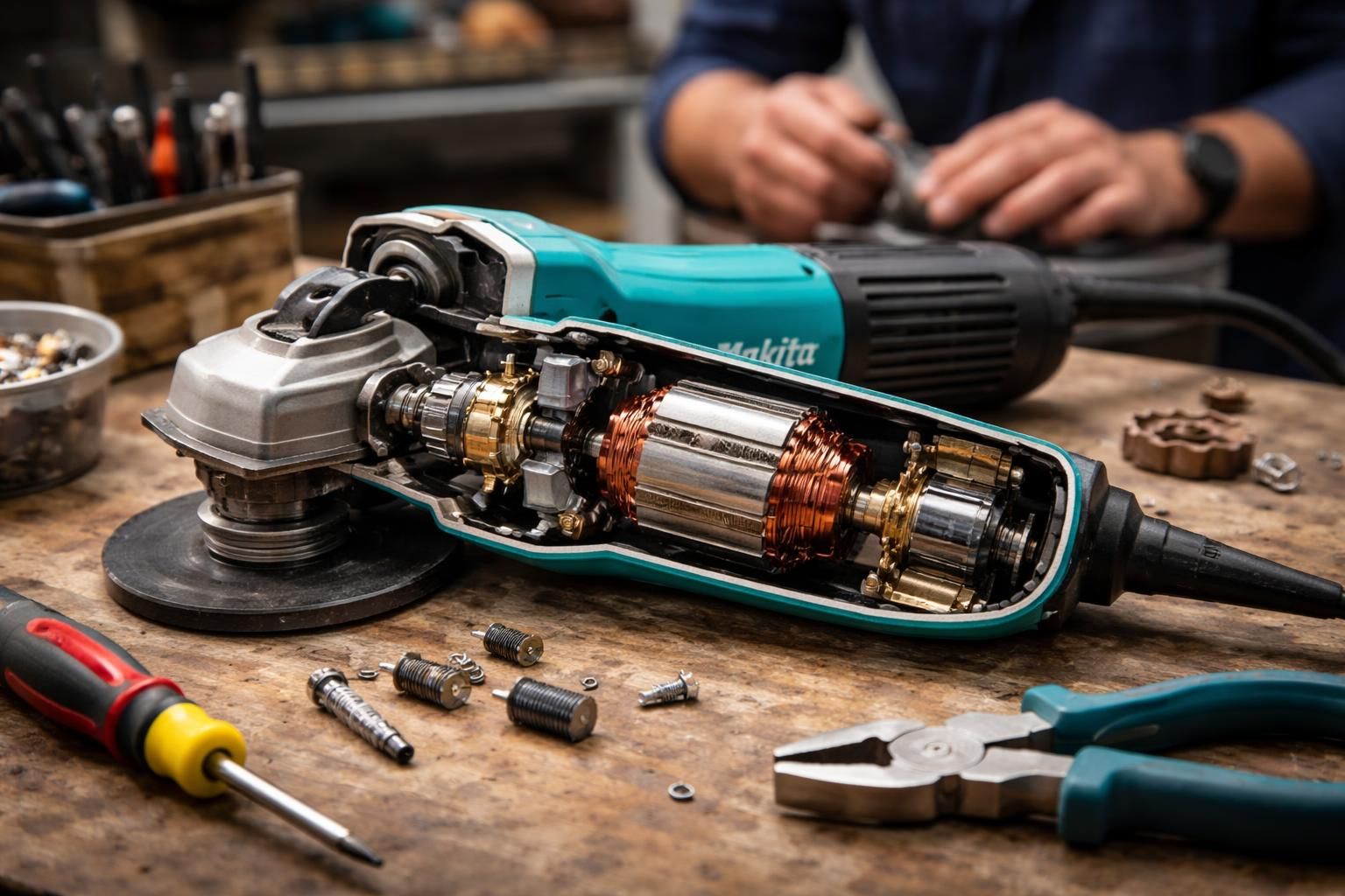 découvrez comment diagnostiquer et réparer efficacement les problèmes de moteur ou de charbons de votre meuleuse makita grâce à nos conseils pratiques et faciles à suivre.