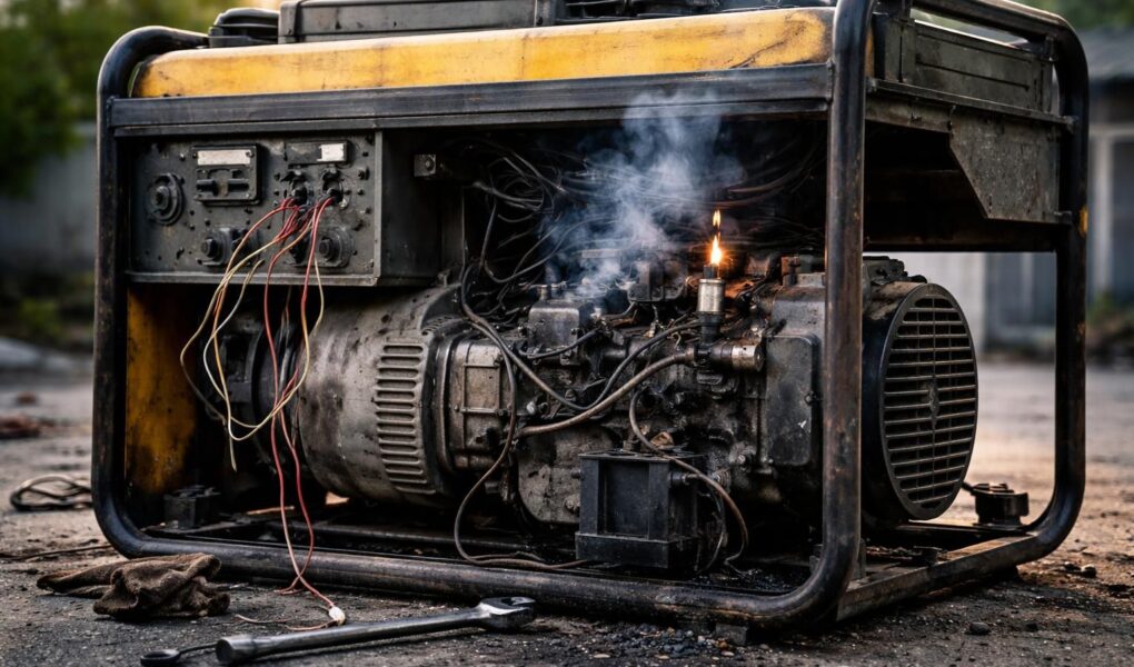 découvrez les causes possibles d'un groupe électrogène qui démarre puis s'arrête rapidement, et apprenez comment résoudre ce problème pour assurer une alimentation électrique fiable.