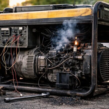découvrez les causes possibles d'un groupe électrogène qui démarre puis s'arrête rapidement, et apprenez comment résoudre ce problème pour assurer une alimentation électrique fiable.