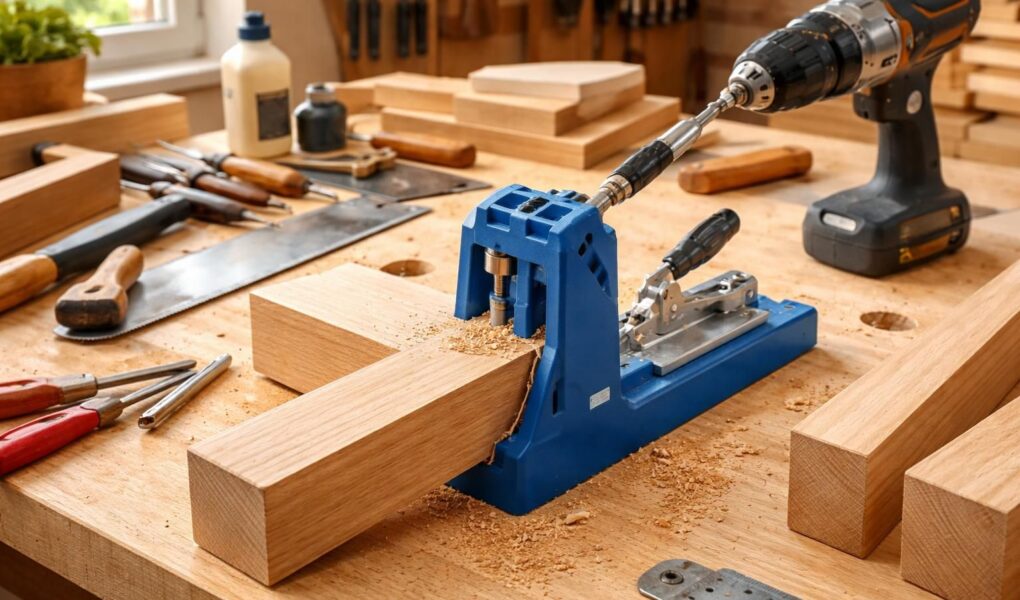 découvrez notre test complet du kreg jig k4, l'outil incontournable pour réaliser des assemblages en bois invisibles, précis et rapides, idéal pour tous vos projets de bricolage.