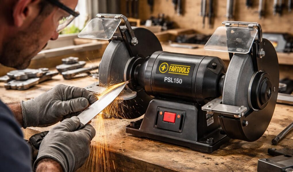 découvrez notre test complet du touret à meuler fartools psl150, l'outil parfait pour des affûtages précis et efficaces. idéal pour tous vos travaux de bricolage et d'entretien.