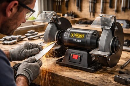 découvrez notre test complet du touret à meuler fartools psl150, l'outil parfait pour des affûtages précis et efficaces. idéal pour tous vos travaux de bricolage et d'entretien.