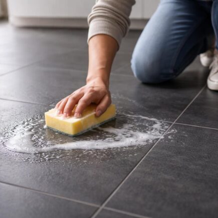 découvrez nos astuces efficaces pour enlever les taches sur un carrelage gris anthracite et retrouver un sol propre et éclatant. guide pratique de nettoyage de sol.