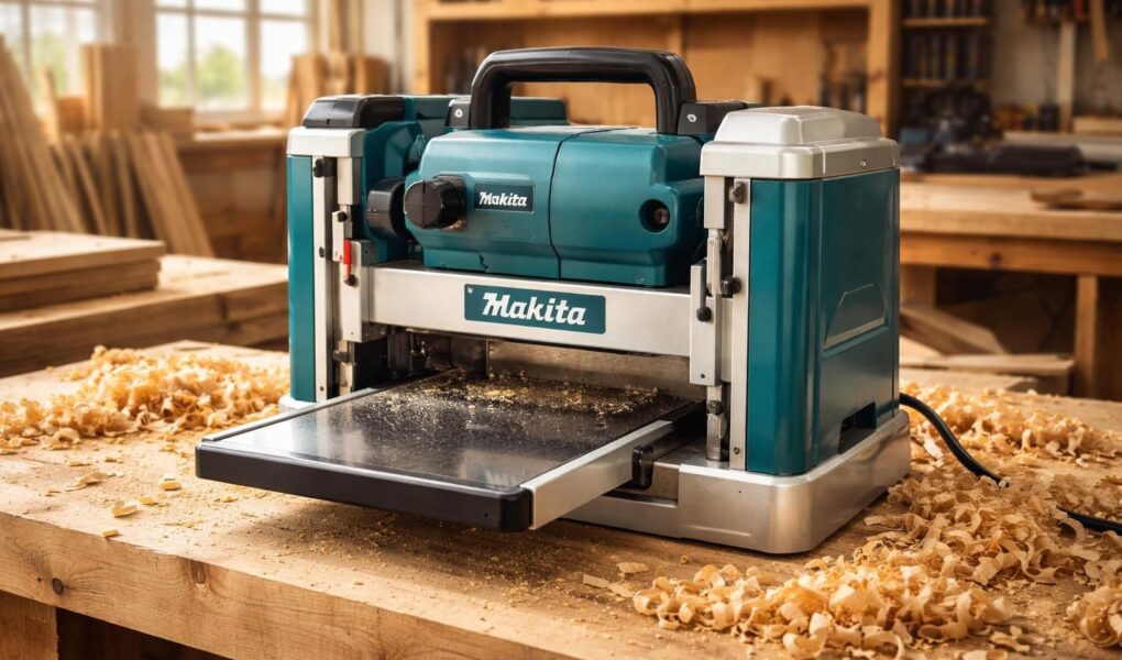 découvrez la raboteuse makita, l'outil portatif puissant idéal pour un travail du bois professionnel précis et efficace. performance et qualité makita au service de vos projets.