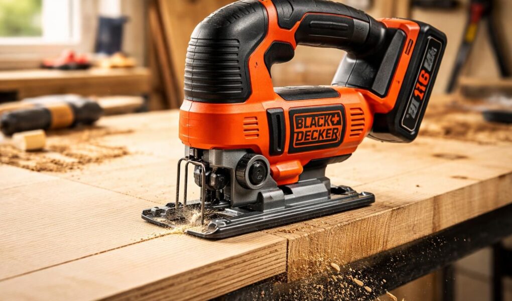 découvrez la scie sauteuse black & decker 18v, alliant puissance et précision pour des découpes sans fil faciles et efficaces. idéale pour tous vos projets de bricolage.
