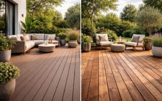 découvrez notre comparatif complet entre terrasse en bois composite et bois naturel pour choisir la meilleure option selon vos besoins, budget et style.