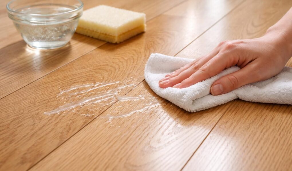 découvrez nos astuces efficaces pour éliminer les traces de colle sur votre parquet sans risquer de rayer le bois. nettoyage doux et protection du bois garantis.