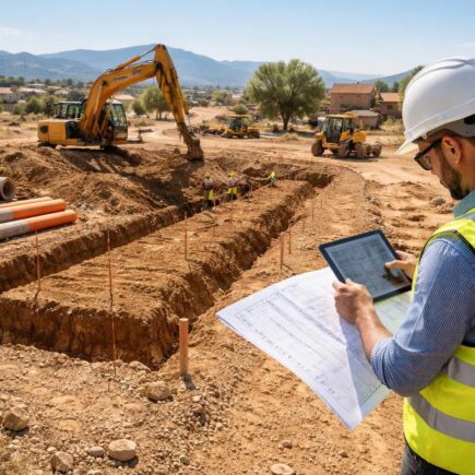 obtenez un devis précis pour les travaux de voirie et réseaux divers (vrd) en algérie afin d'aménager votre terrain dans les meilleures conditions.