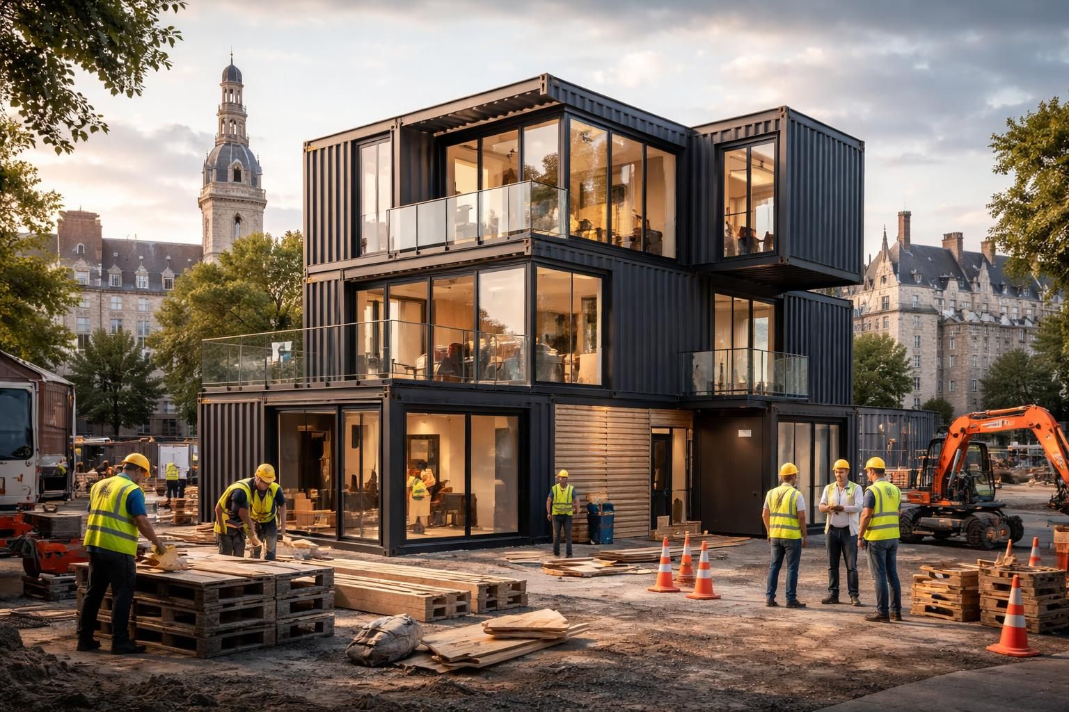 trouvez facilement un constructeur de maison container à nantes pour réaliser votre projet de maison écologique, moderne et sur mesure.