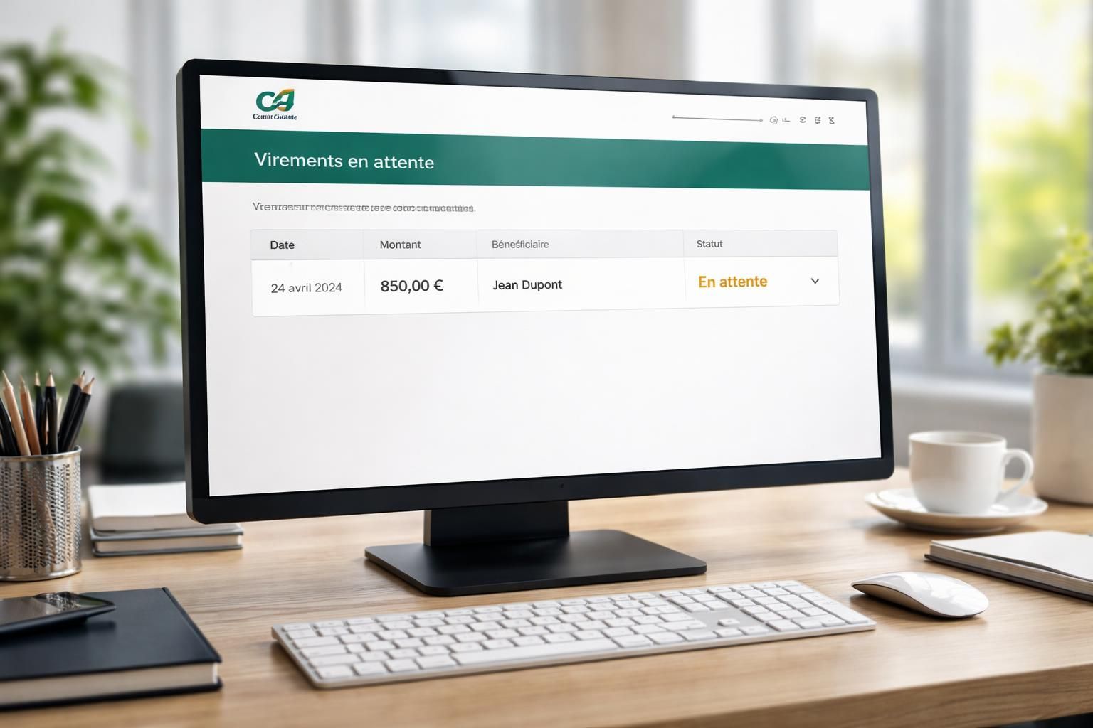 découvrez comment consulter facilement un virement en attente sur votre compte crédit agricole grâce à notre guide étape par étape.