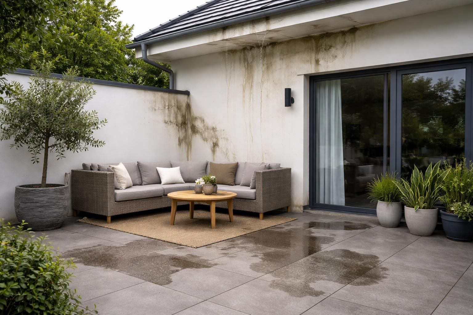 découvrez si votre assurance couvre les infiltrations d'eau sur votre terrasse et comment procéder pour faire une déclaration de sinistre efficace.