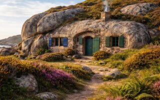 explorez les maisons troglodytes en bretagne, des demeures uniques creusées dans la roche offrant un charme et une histoire hors du commun.