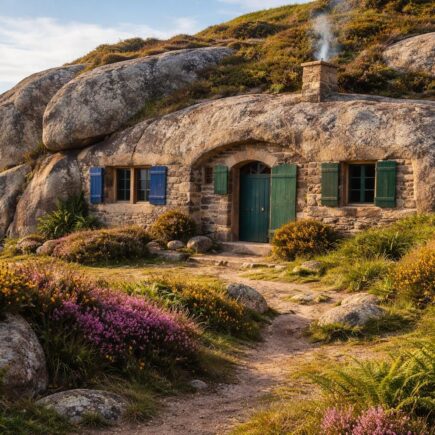 explorez les maisons troglodytes en bretagne, des demeures uniques creusées dans la roche offrant un charme et une histoire hors du commun.