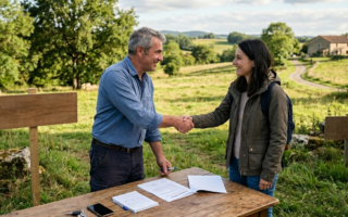 Vente de terrain