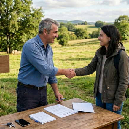Vente de terrain