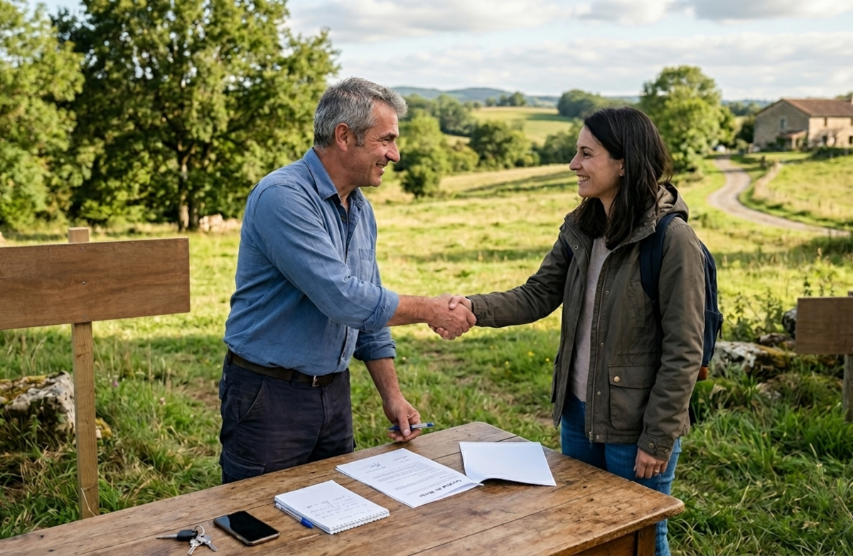 Vente de terrain