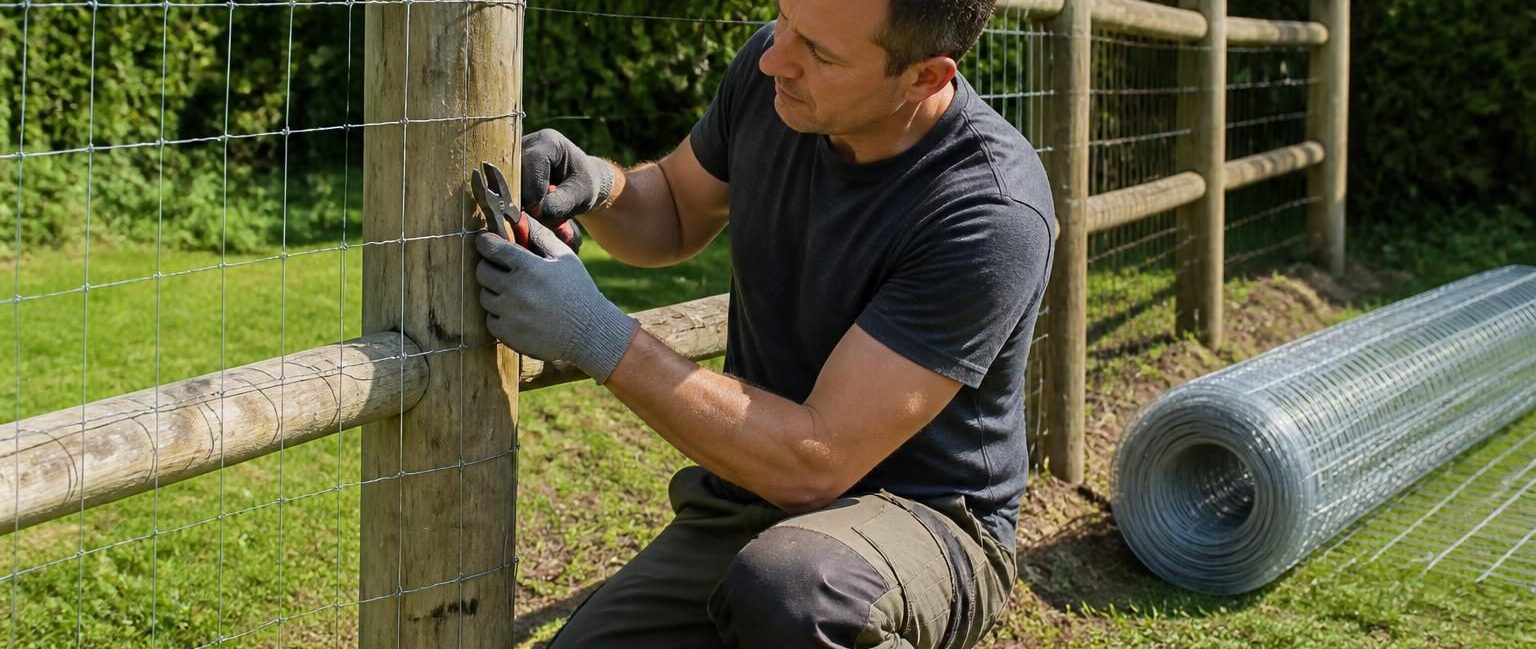 apprenez à poser du grillage facilement grâce à notre guide pour débutants, étape par étape, avec conseils pratiques et astuces pour un résultat durable.