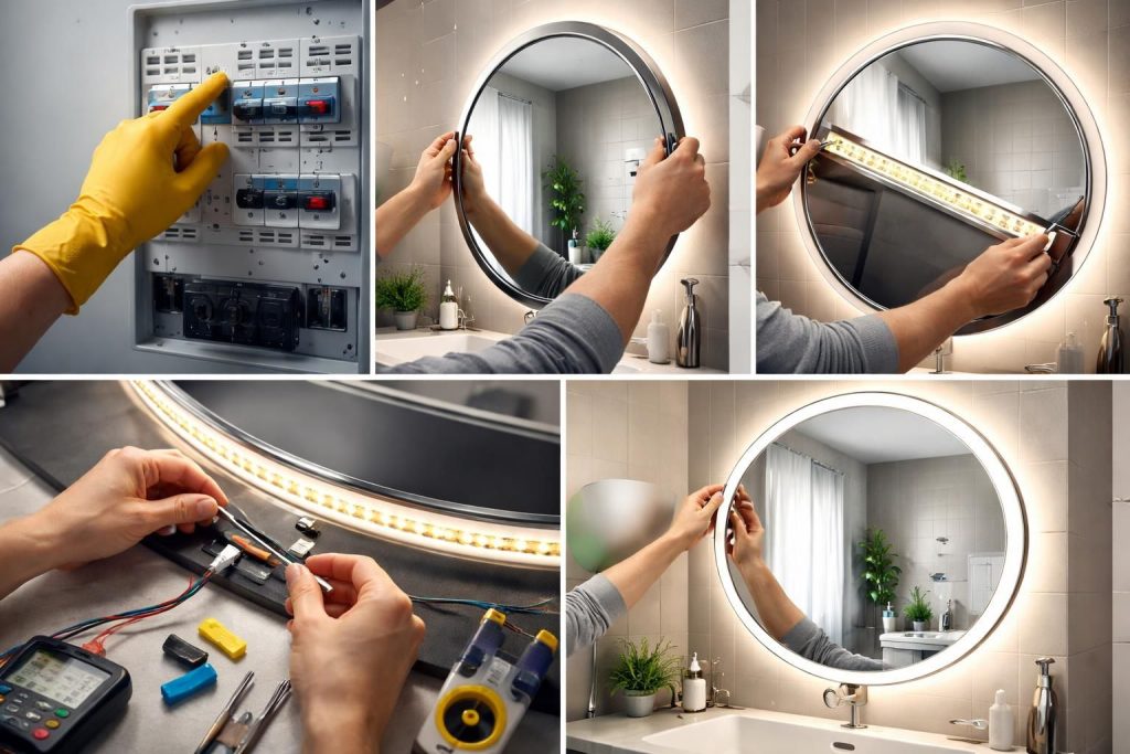découvrez les étapes essentielles pour changer facilement le led de votre miroir de salle de bain et redonnez-lui éclat et fonctionnalité.