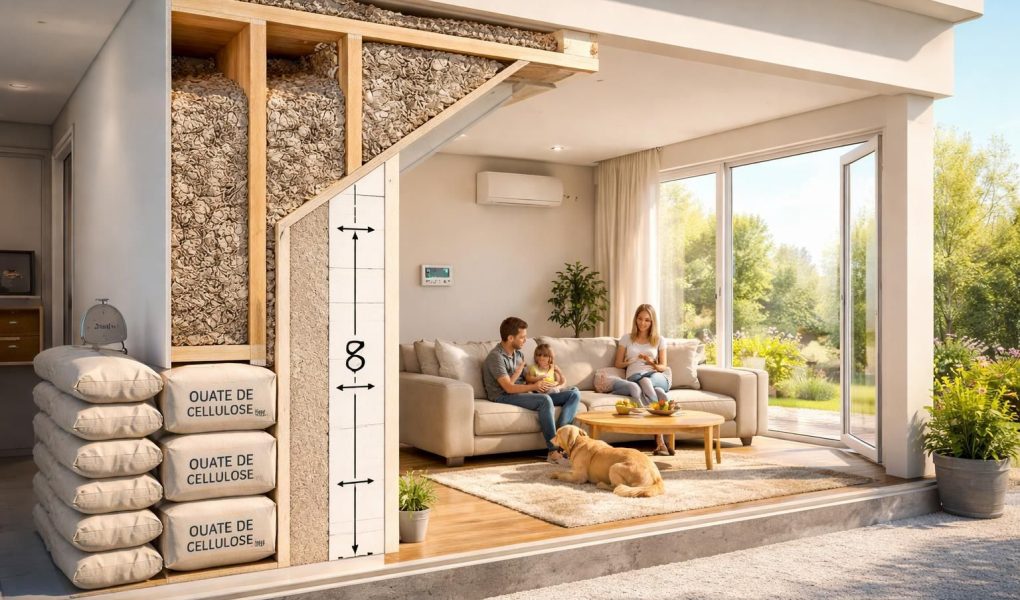 découvrez combien de sacs de ouate de cellulose sont nécessaires par m² pour assurer un confort thermique optimal, grâce aux conseils d'experts en isolation.