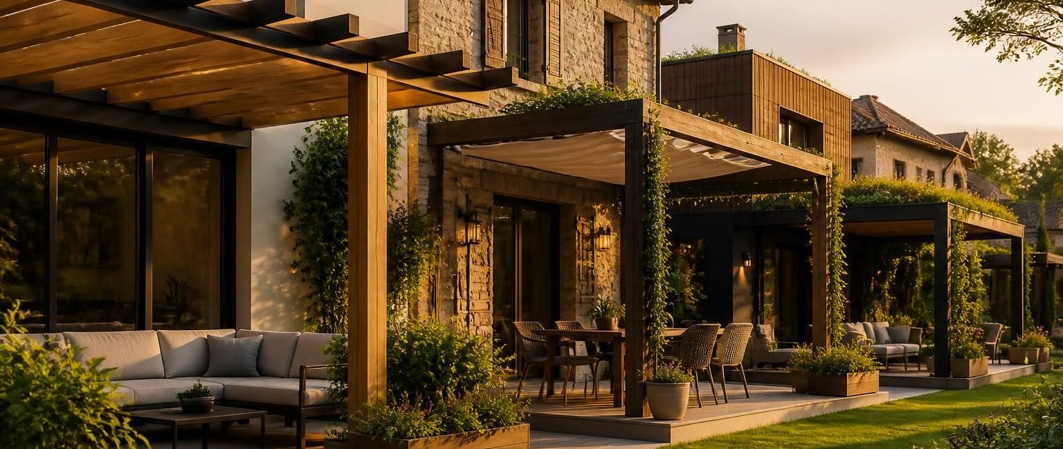 découvrez les styles de pergola bois adossée qui s'adaptent parfaitement à votre maison pour un extérieur charmant et convivial.